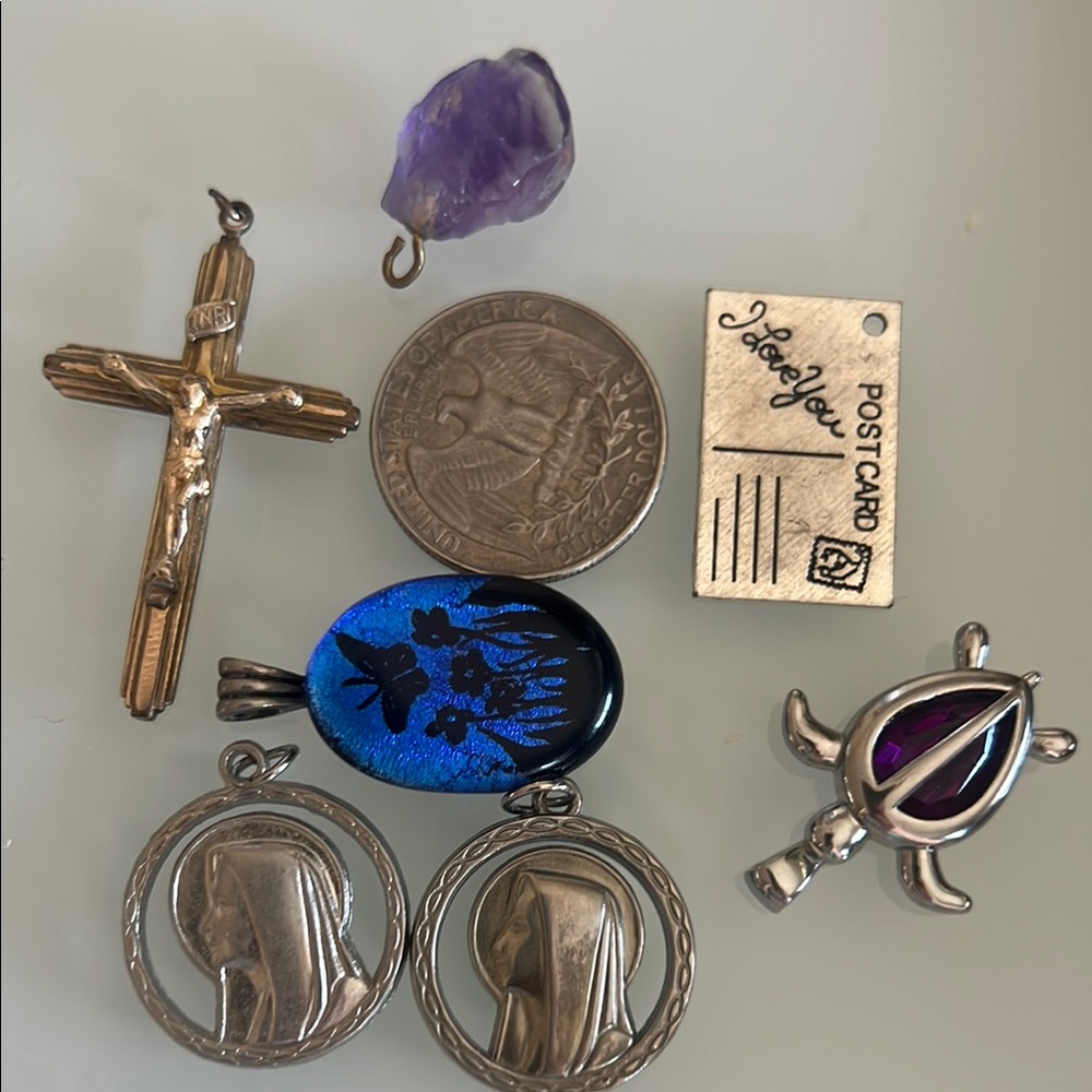 Assorted Religious and Vintage Charms